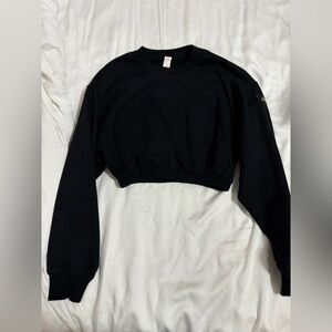 ALO Yoga Black Crop Top